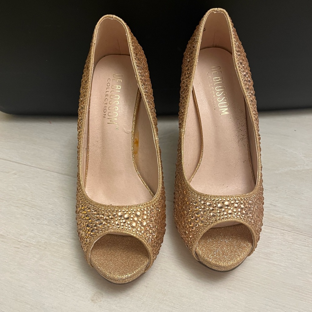 Rose gold Heels